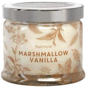 Bougie à 3 mèches Marshmallow Vanilla de Partylite