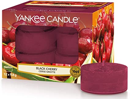 Bougies chauffe plats parfumées cerise griotte de Yankee Candle