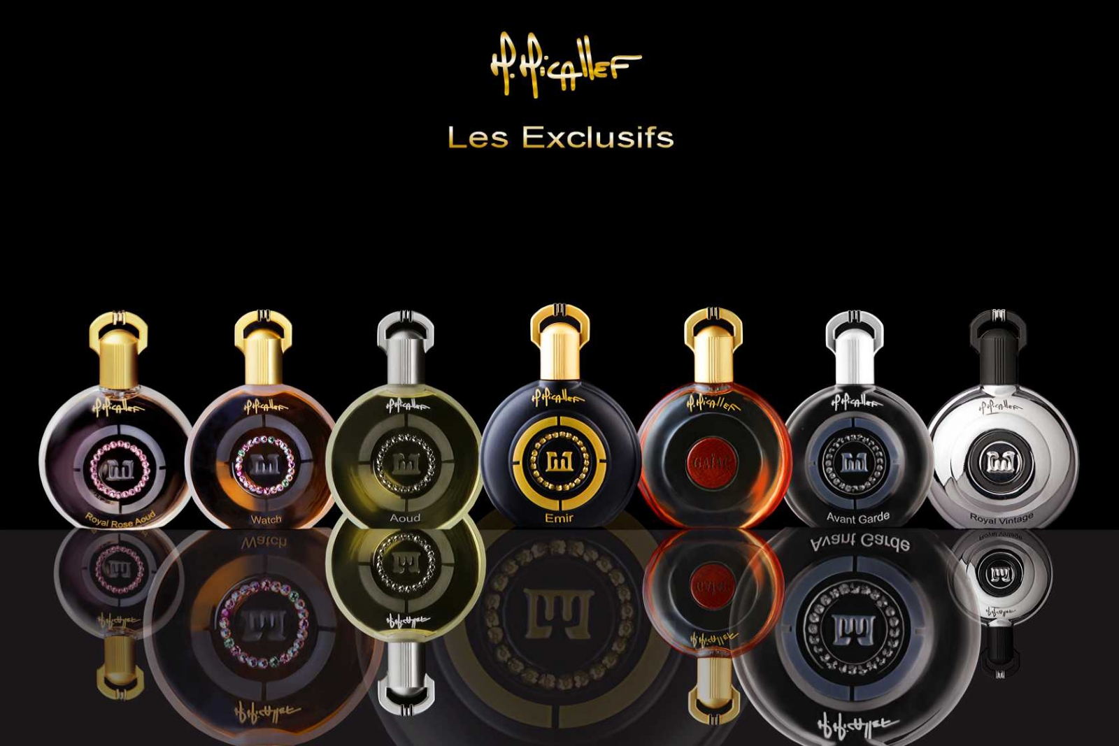 Poster of the collection "Les Exclusifs"