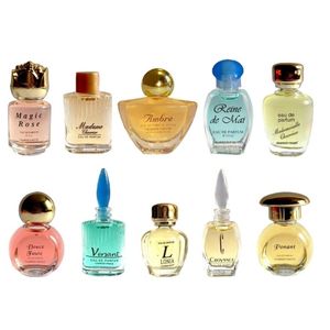 Miniatures parfum coffret Les Parfums de France de Charrier