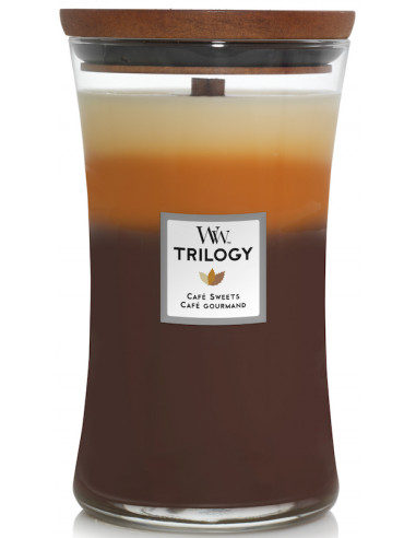 WoodWick bougie café gourmand