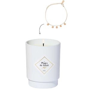 bougie senteur Monoï avec bijou de My Jolie Candle