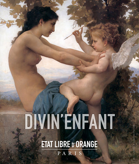 Publicité du parfum Divin Enfant