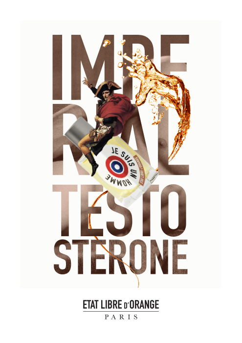 Publicité du parfum Je suis un Homme