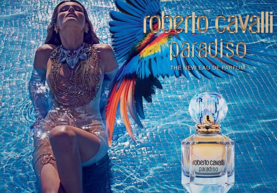 Edita Vilkeviciute, visage du prochain parfum Cavalli