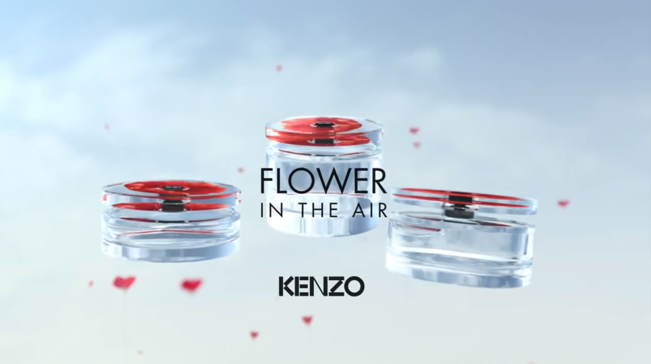 Flower in the Air de Kenzo : un spot publicitaire très aérien