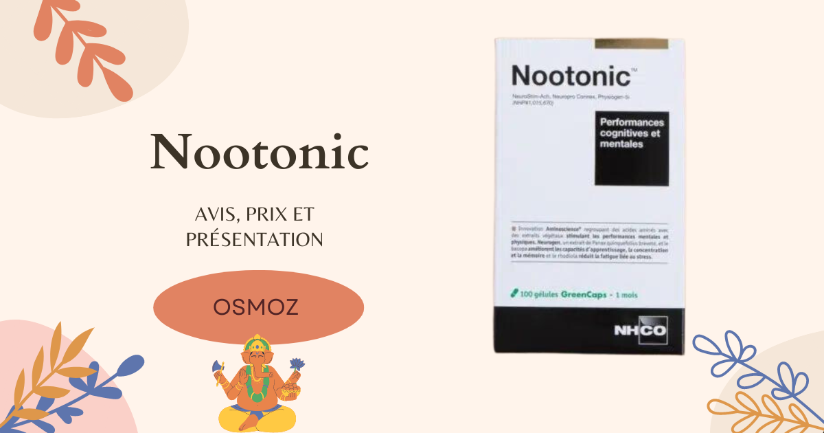 Notre avis sur les gélules Nootonic de NHCO Nutrition pour la concentration