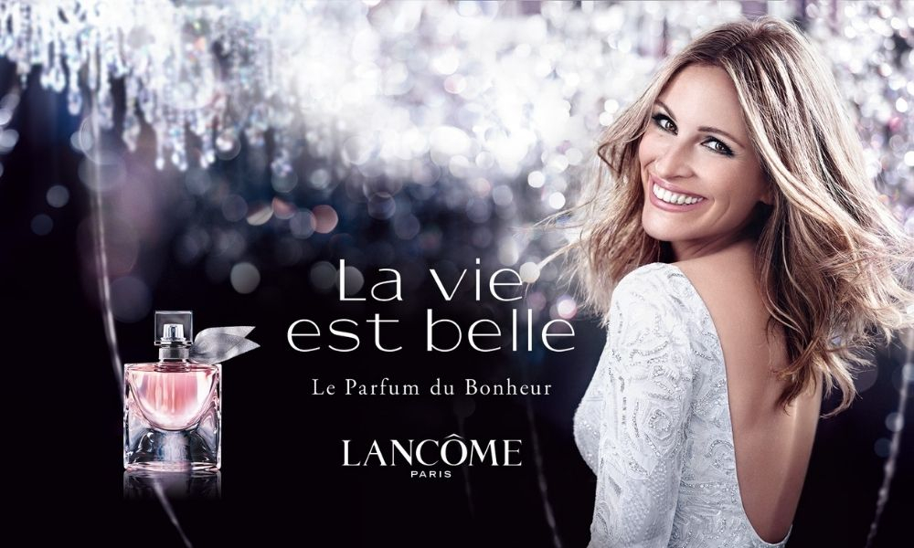 Parfum Julia Roberts, pourquoi Lancôme en a fait l'égérie de La Vie est belle ?