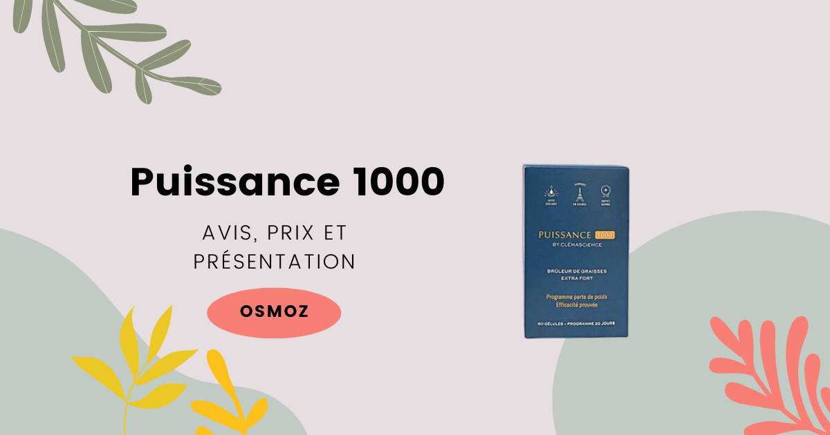 Notre avis sur le complément minceur Puissance 1000