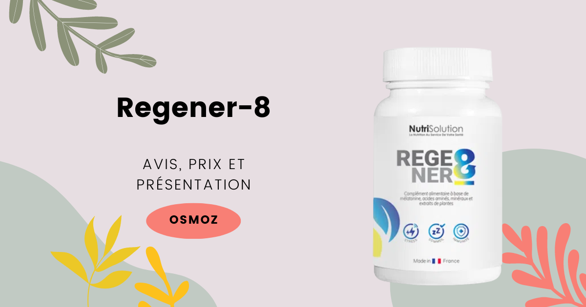 Avis sur Regener-8 : Le secret d'un sommeil réparateur