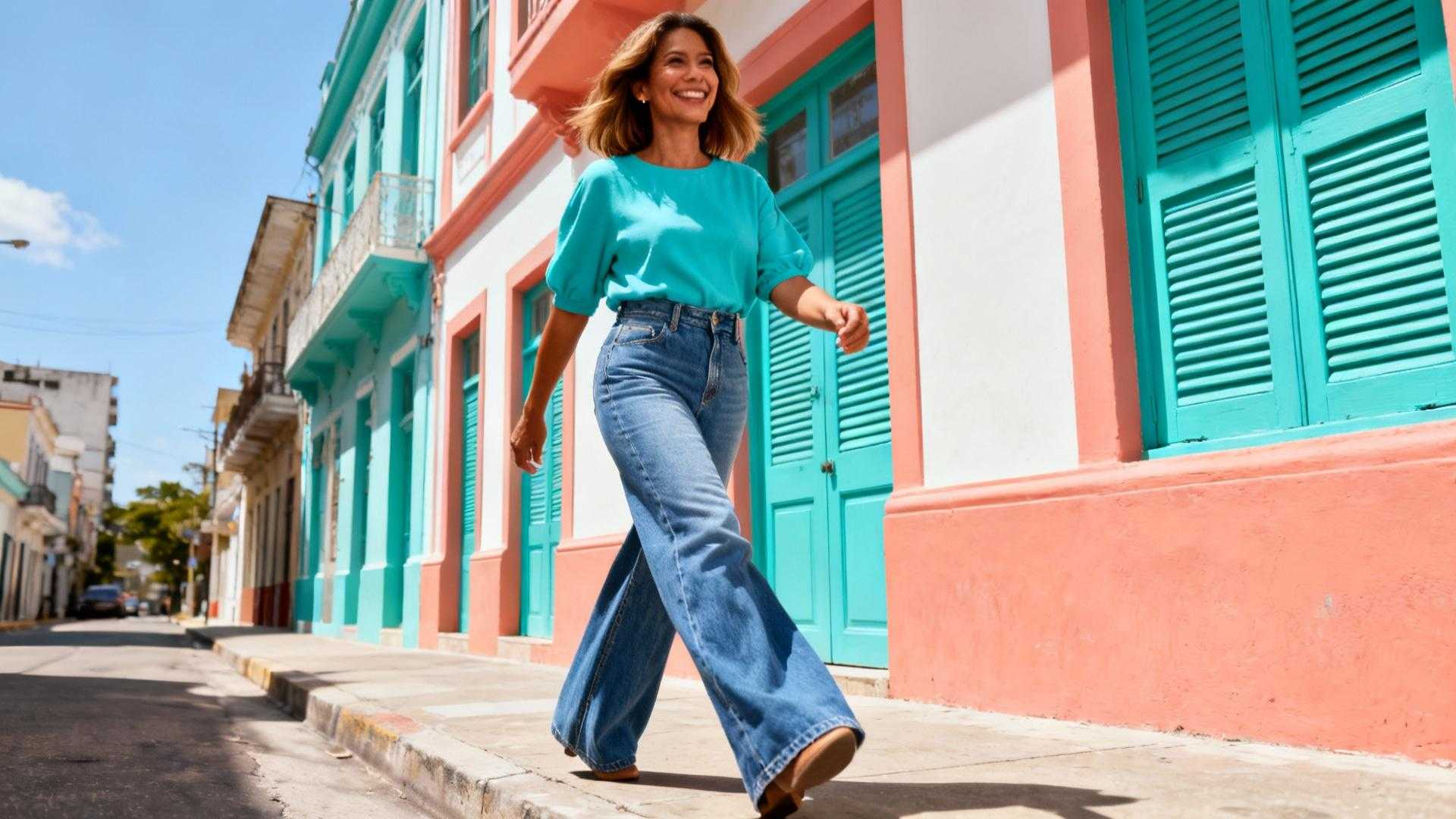 How 62% of women transformed their confidence in 14 days with wide-leg jeans