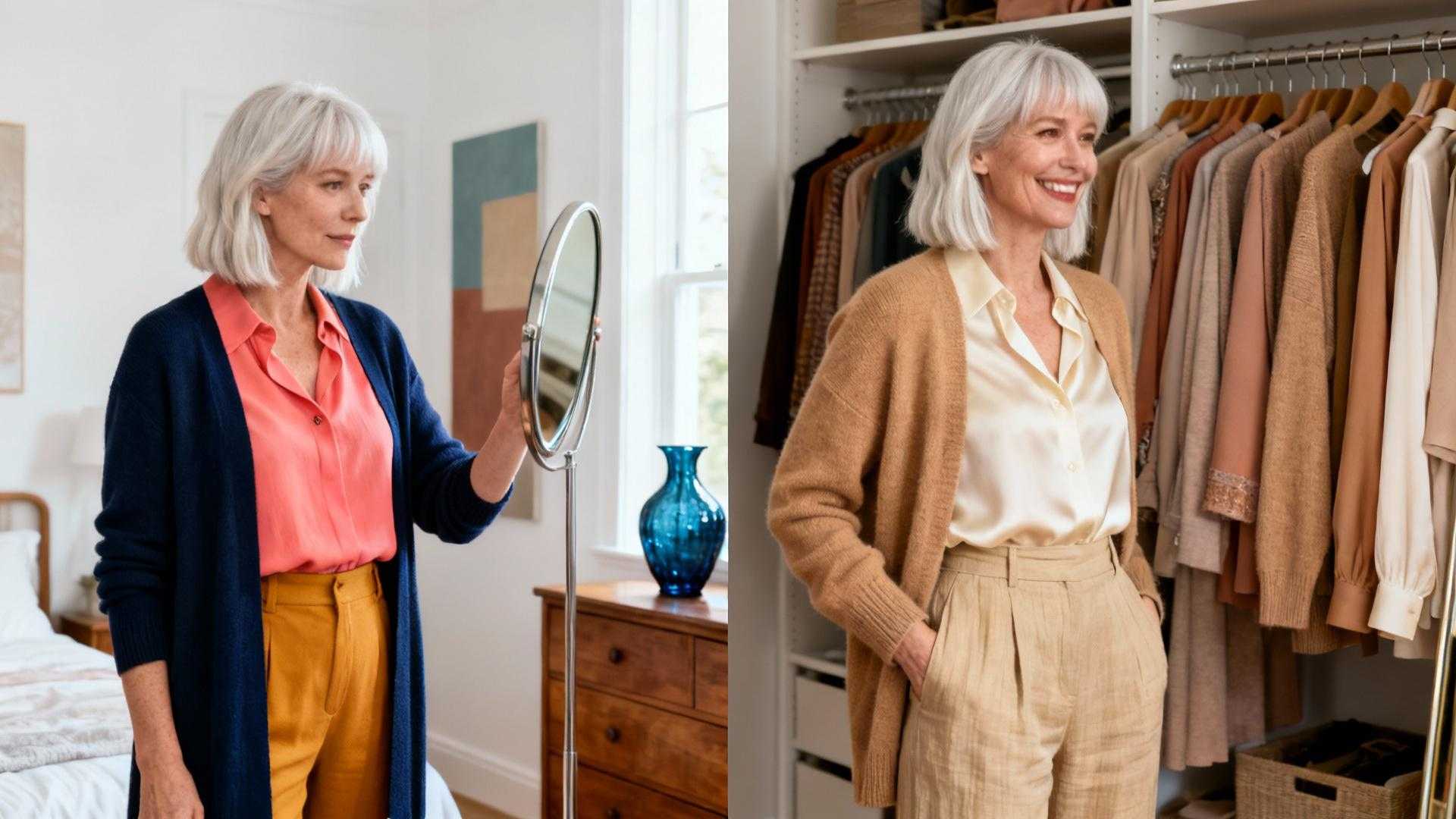 Neither all-black nor multicolor: this 3-step method adds 5 cm to your silhouette