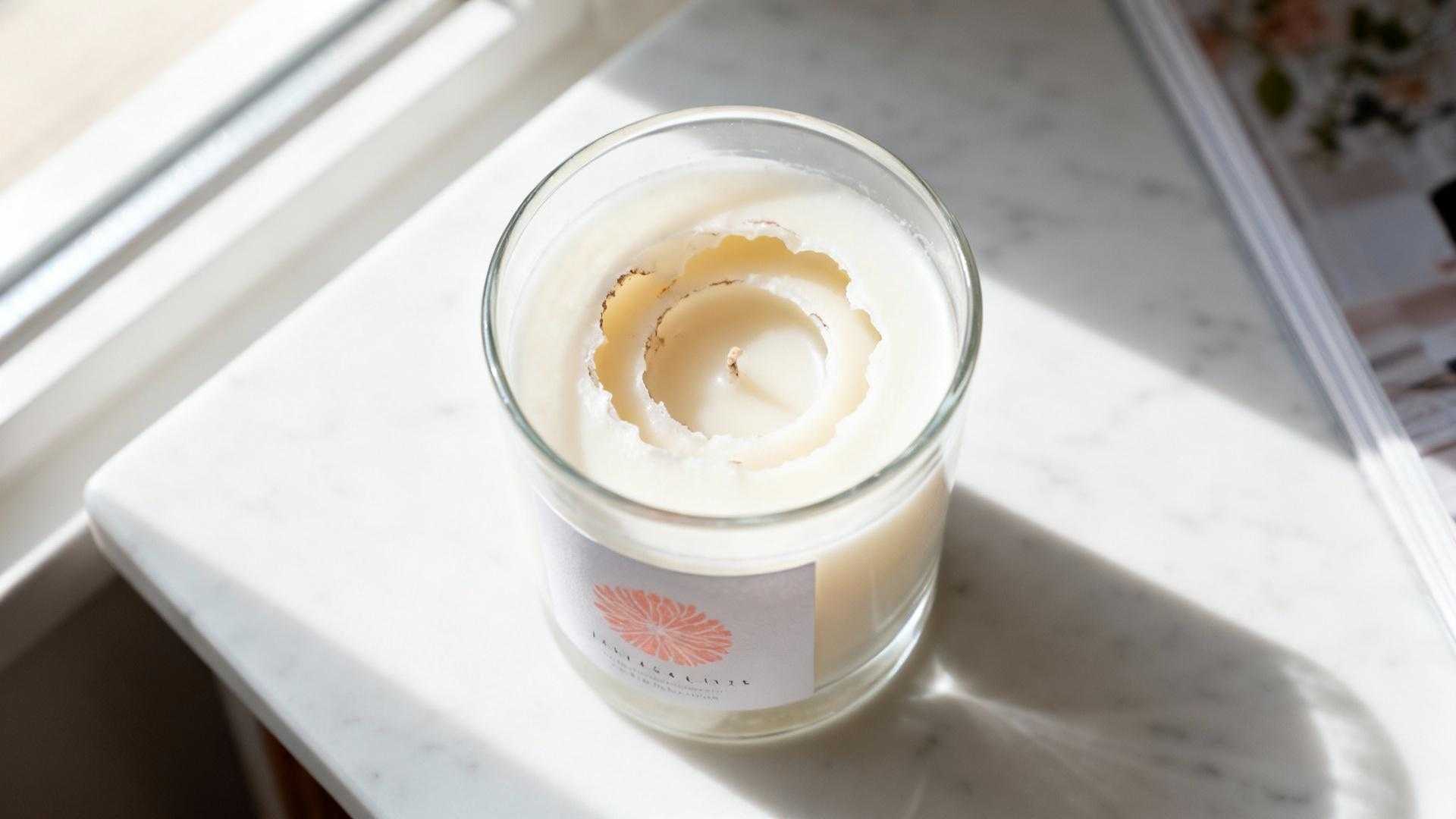 Your 90-minute burn wastes 63% of this Capri Blue Volcano candle