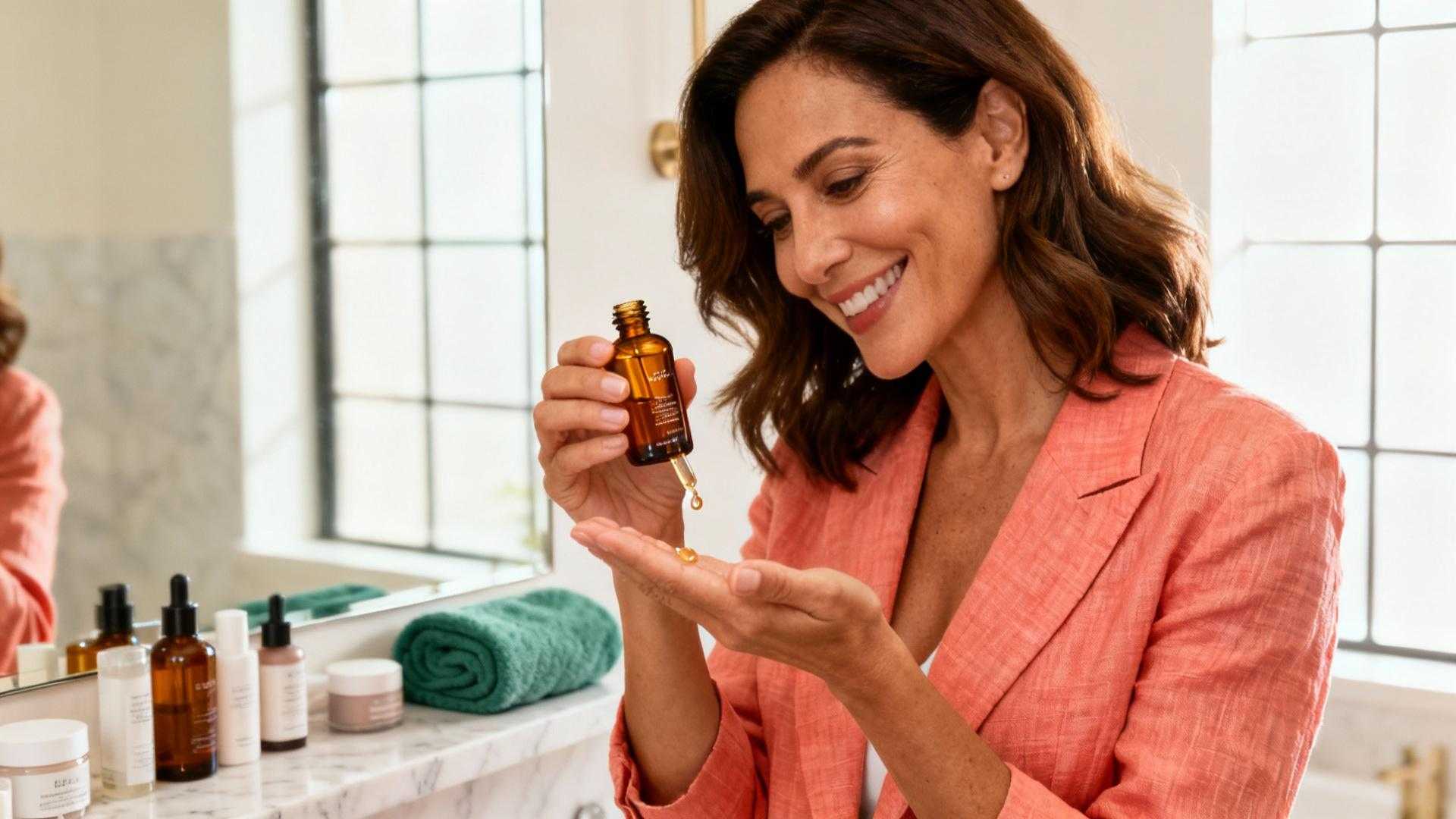 Your $45 drugstore serum stays surface-level while 15% vitamin C penetrates 3 layers