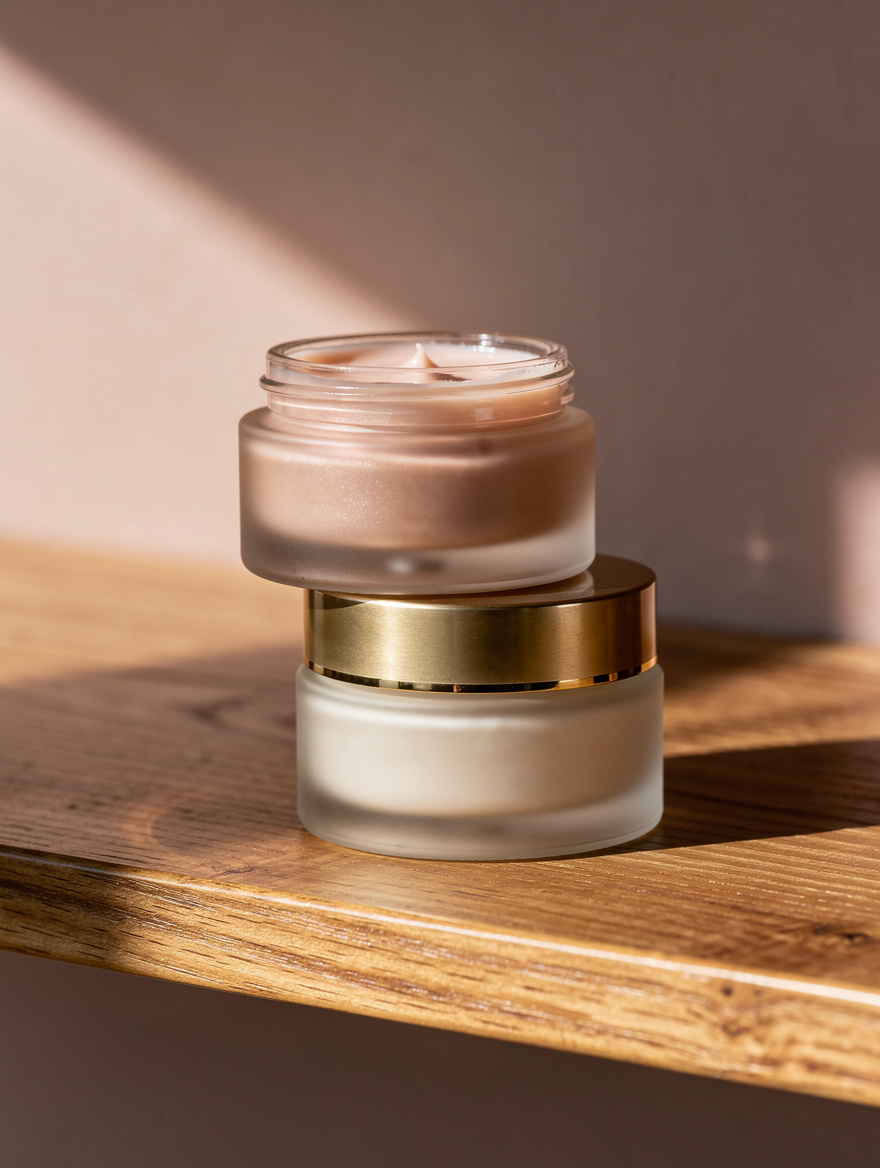 5. Put Tinted Sunscreen Above Another Jar