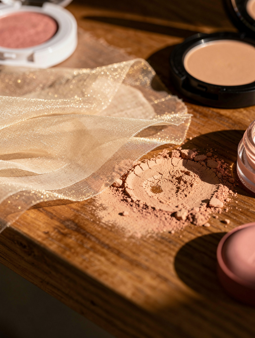 Choose Sheer Layers Over Dense Powder