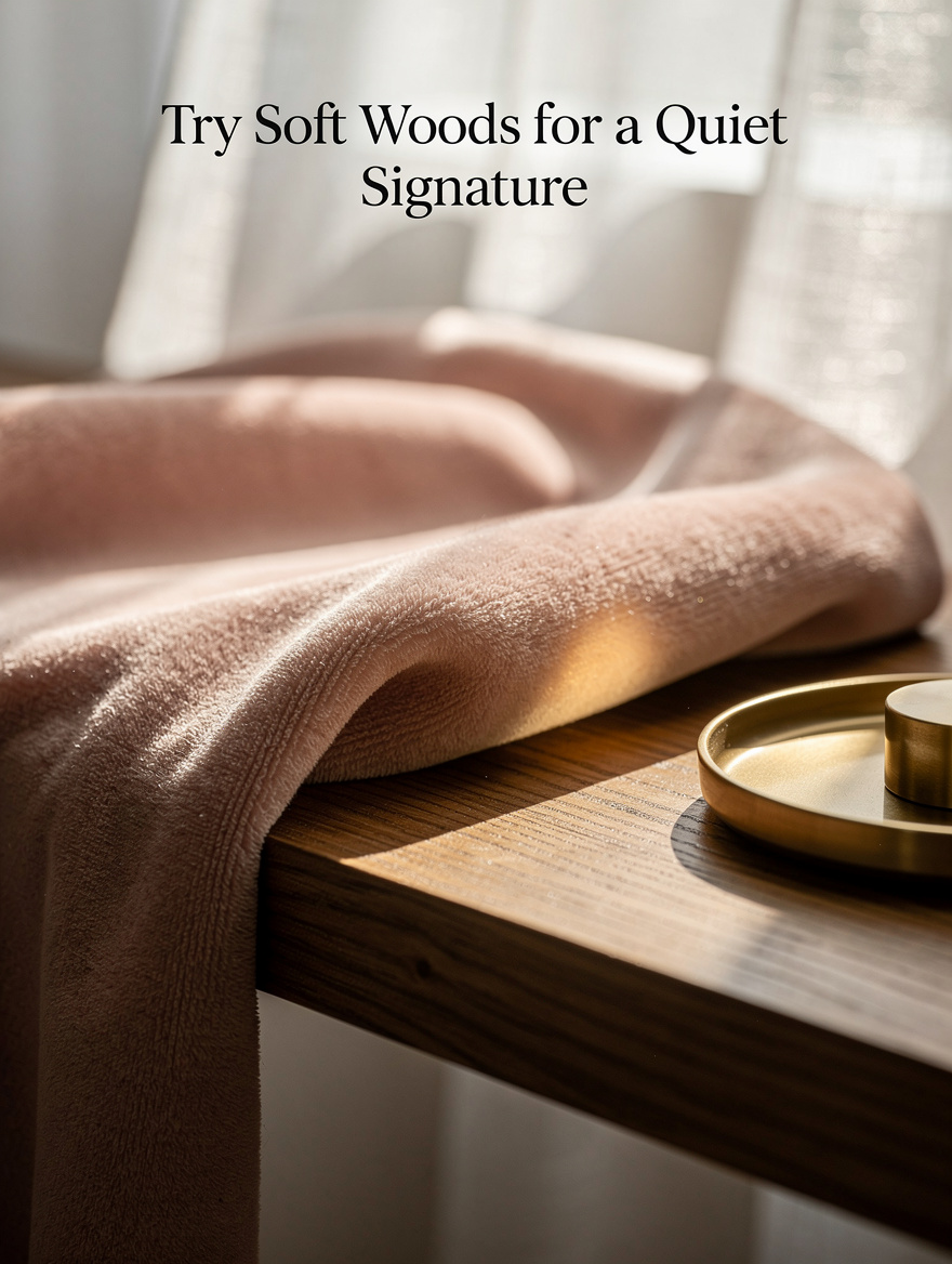 Try Soft Woods for a Quiet Signature