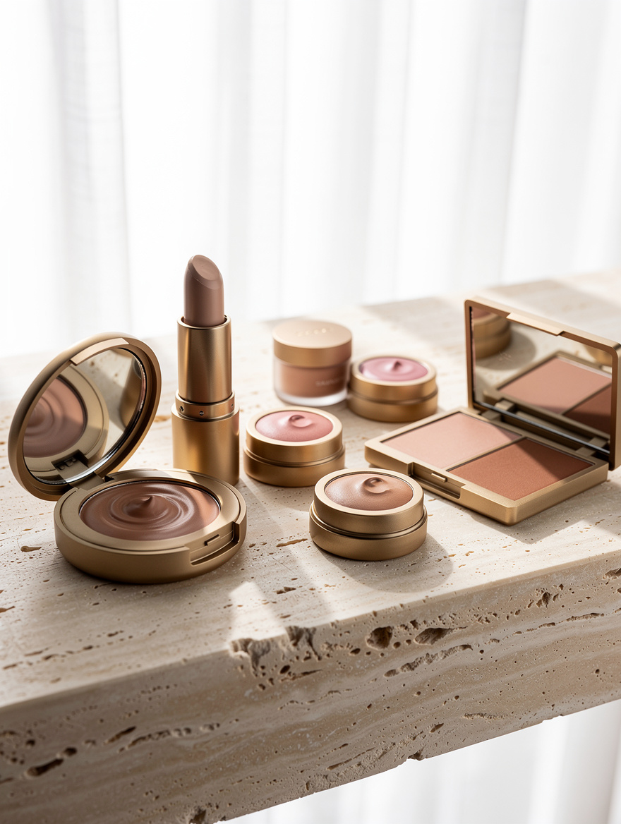 Choose Satin Bronzer Over a Flat Contour Stripe