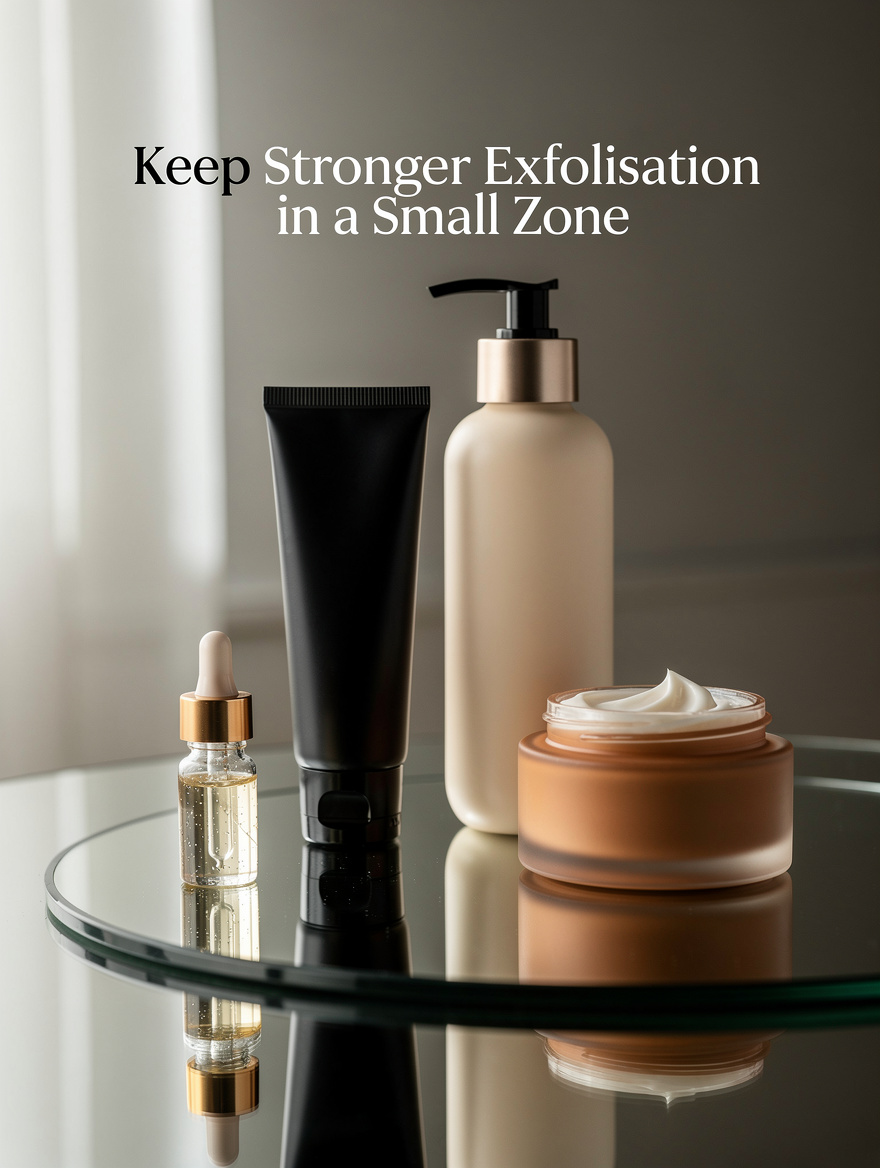Keep Stronger Exfoliation in a Small Zone