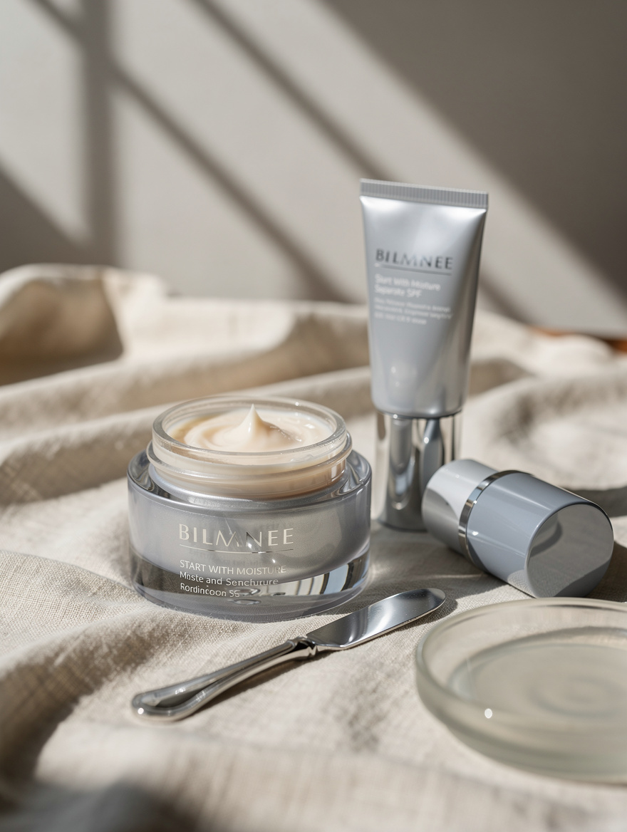Start With Moisture and Separate SPF