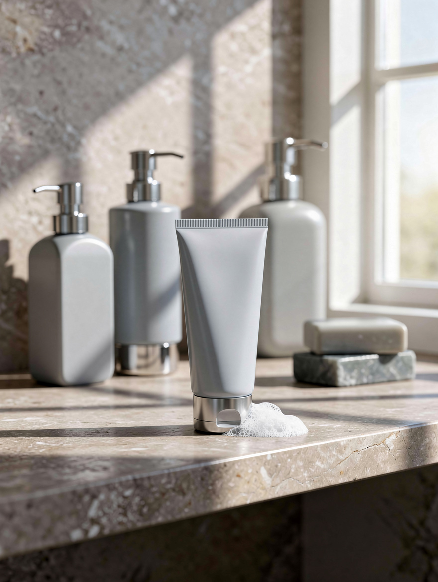 Use Low-Foam Cleansers for a Dry, Tight Face