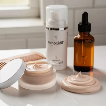 Why Dermatologists Put Minoxidil Before Growth Factor Serums
