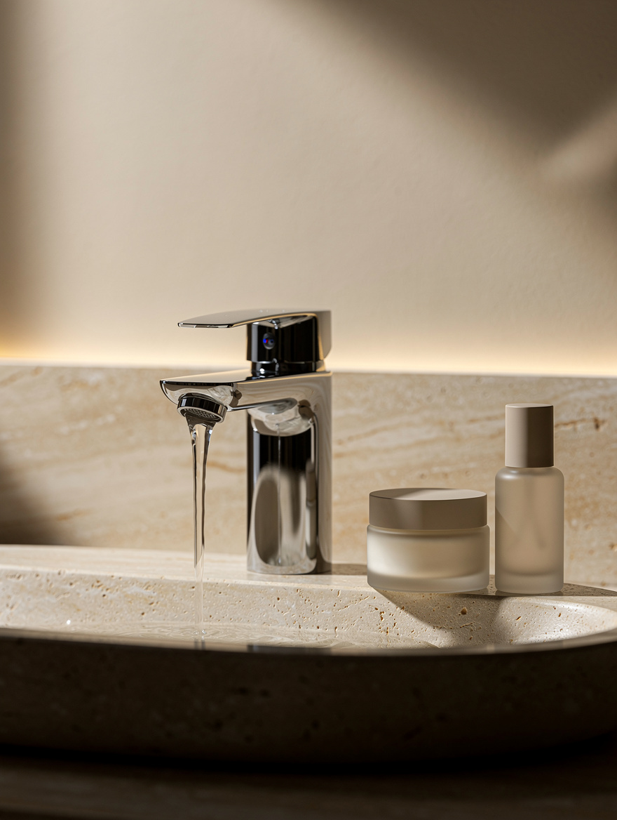 Turn the Tap Down Before You Blame Your Moisturizer
